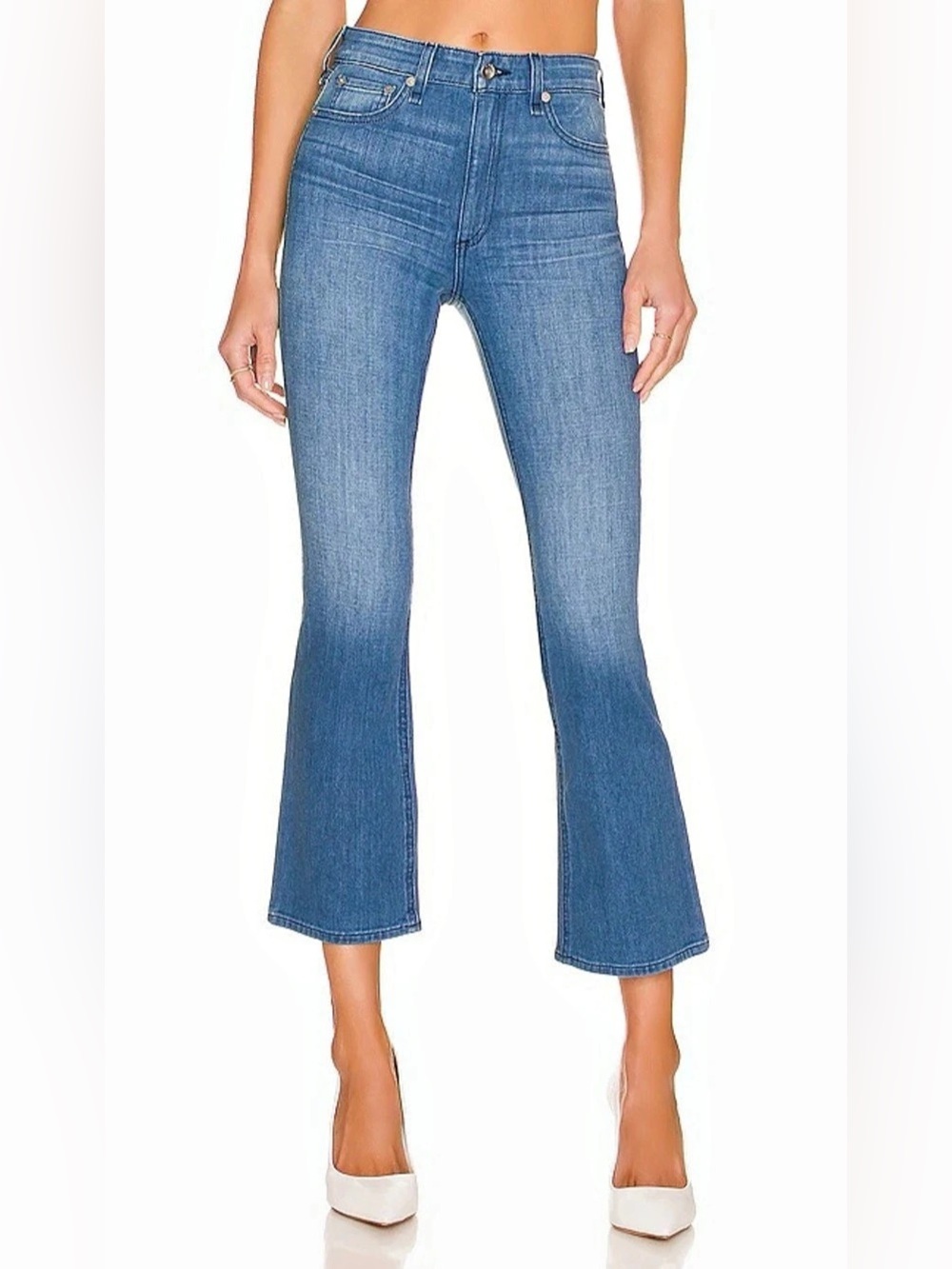 rag & bone High Rise Nina Ankle Flare